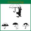 Cat Brooch Charming Black And White Cartoon Design Stylish Alloy Pin For Gifts