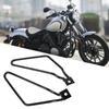 Universal Motorcycle Iron Saddlebag Mount Brackets Support Accessories