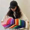 Sommer Unifarbene Damen Sport Baseballkappe Verstellbare Unisex Baseballkappen Familien Baseball Sonnenhüte Hip-Hop-Hut Großhandel Kappen
