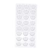 Food Grade Chocolate Mold Multi Purpose Baking Tray for Ice Cubes Jelly Pudding Candy Soap Candle Making Easy Release
