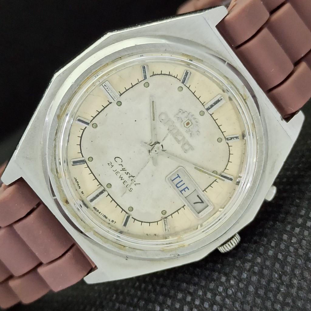 

USED ORIENT AUTOMATIC 46943 JAPAN MENS WATCH a289677-1 Sku532f-a289677-1