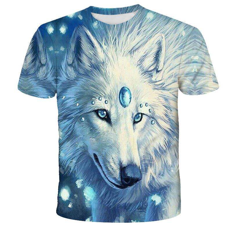 Fashion Japanese Style Ukiyo-e Animal Cat Print T Shirt For Men 3D Harajuku Short Sleeve Crew Neck T-shirt Kid Top Oversized Tee