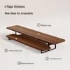 Brateck Dual-Layer Monitor & Laptop Riser with Storage