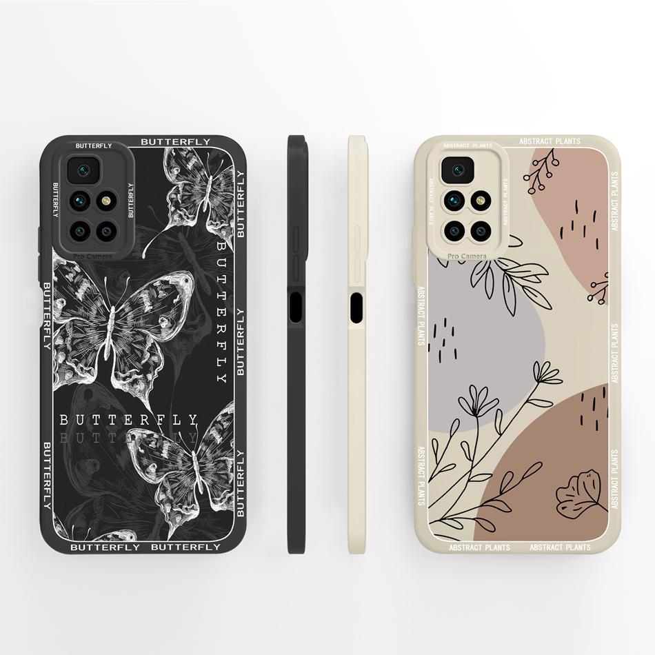 Cute Case For Redmi 10 4G 5G Panda Funda Soft Liquid Silicone Phone Cases For Xiaomi Redmi10 Xiomi Full Protection Back Cover