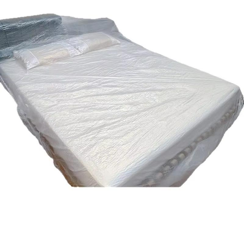 

2pcs Disposable Dust Covers Elastic Plastic Dust Film Sofa Dustproof For Furniture Dormitory Sofa Wall Painting Dust Protection 240x310cm