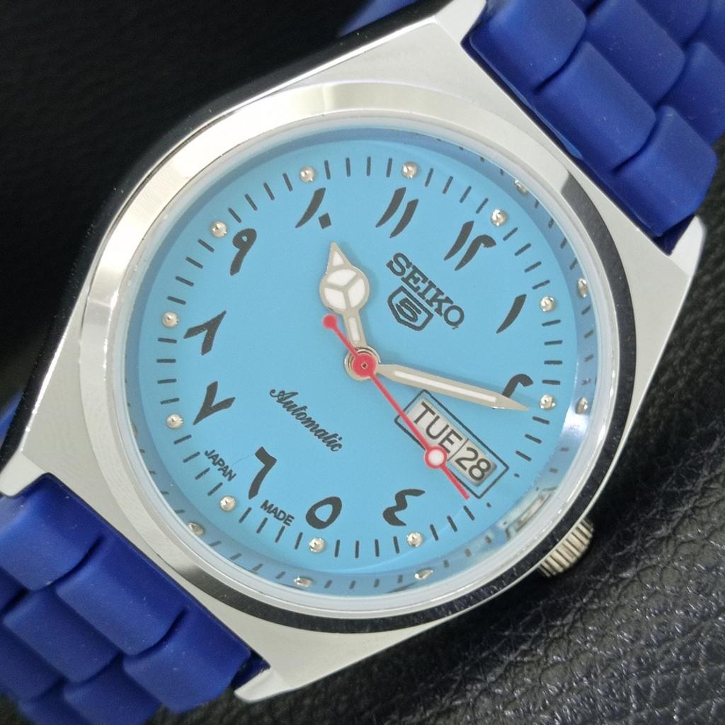 

AUTOMATIC VINTAGE REFURBISHED SEIKO 5 6309A JAPAN MENS ARABIC WATCH a441366-5 Sk-a441366