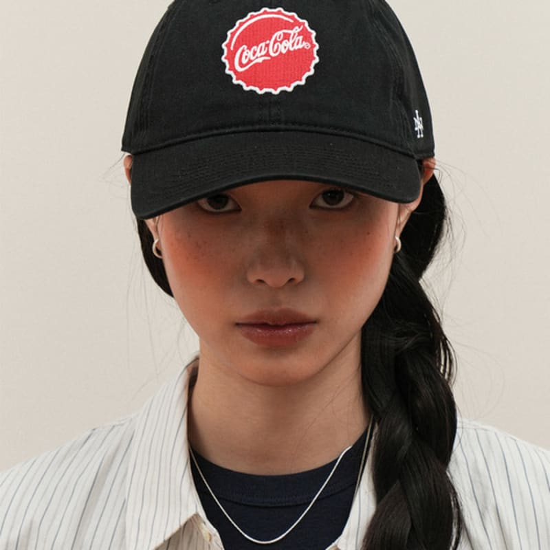 

AMERICAN NEEDLE COCA-COLA CROWN MARK BALLPARK cap - black FREE
