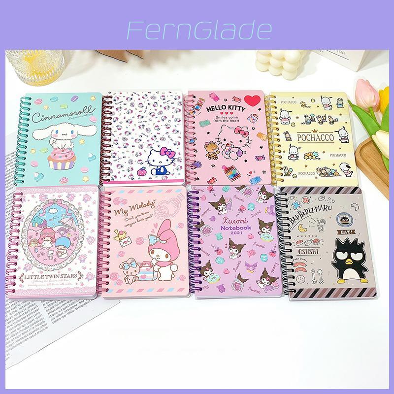Kuromi A6 Terminbuch Notizbuch Sanrio Büro Notizblock Mit Spiralbindung Liniert