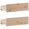 Bookshelf Bed without Mattress 75 x 190 cm Solid Pine Wood