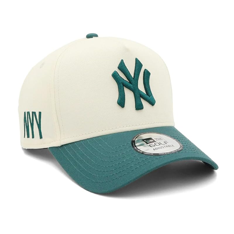

[New Era] golf cap 9FORTYA-Frame MLB2 tone NY chrome white FREE GF 940AF MLB 2TONE NEYYAN CHR PNGRN 14391388 NER36G5866