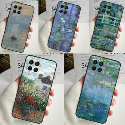Claude Monet Művészeti Festmény Samsung Galaxy M21 M51 M12 M32 M52 M13 M23 M33 M53 M34 M54 M30s M31s M15 M55 M20 Tok