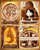 ROKR 3D Puzzle Wooden Hakko Clock with Cuckoo and Chime Precision Assembly DIY Creative Interior Home Living Gift Perfect for Kids and Educational