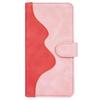 For Xiaomi Redmi Note 13 4G Case Leather Wallet Phone Cover Color Splicing