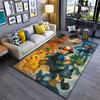 Anime Characters and Creatures Carpet Suitable As a Non-slip Mat for the Living Room or Bedroom Sofa
