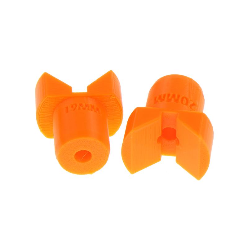 4Pcs Heavy-Duty V-Shaped Clamp 19/20Mm Hole Diameter Portable Fixing Pins Multifunctional Plastic Fixing Clamp