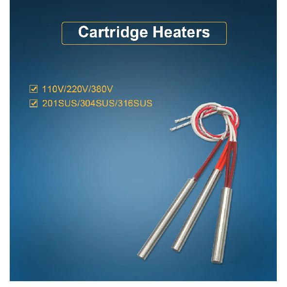 LJXH Industrial Cartridge Electric Heater 12x 140mm/150mm/180mm/200mm/220mm 420W/450W/550W/600W/650W