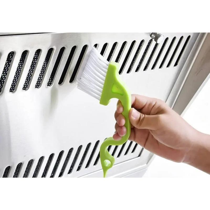 2-in-1 Windows Gap Cleaning Brush & Flat Shovel, Household Cleaning Tool for Kitchen, Bathroom, Toilet