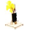 Physics Exploration Electric Fan Educational Toy Set For Kids Assemble Wood Electric Fan Learn Basic Electrical Circuits