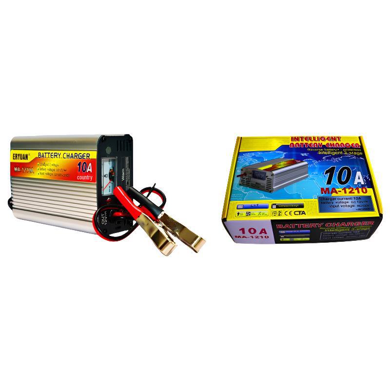 12V Automotive Battery Charger for Lead-Acid & LiFePO4, 10A/20A/30A, 14.6V Compatible