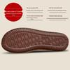 Women's Ethnic Linen Closed-Toe Half Slippers – 2025 New Soft Sole Casual Shoes
