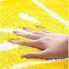 Rainbow/Lemon Rug Carpet Water Absorption Non-Slip Bedroom Bathroom Door Mat (Lemon S) - 49*83cm