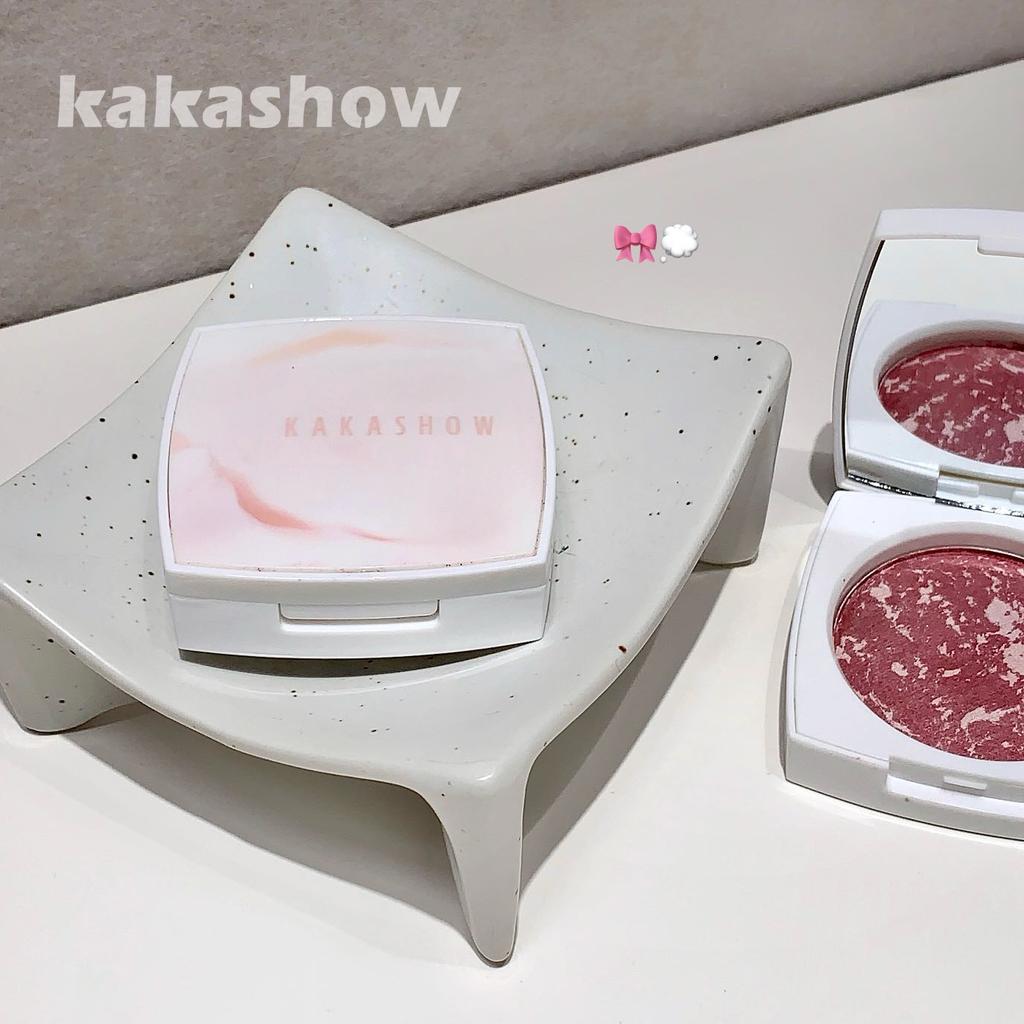 Kakashow Contour Baked Blush 10g Long Lasting Smooth Natural Look Easy Blend Glossly Versatile Use