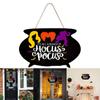 Round Door Hanging Sign Wooden Outdoor Wall Sign Easy To Hang Wooden Door Hanger  Door