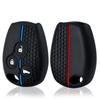 3 Buttons Silicone Car Key Case For Renault Trafic Clio Duster Logan Dacia Sandero For Nissan Terrano Almera