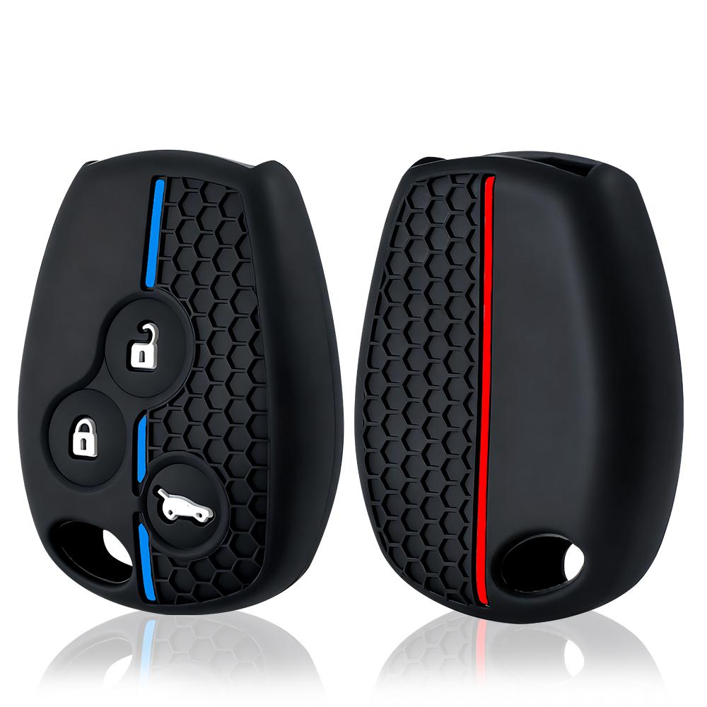 3 Buttons Silicone Car Key Case For Renault Trafic Clio Duster Logan Dacia Sandero For Nissan Terrano Almera