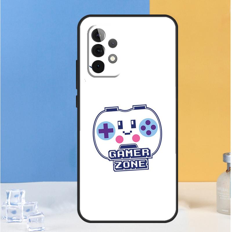 Game Console Gamer Zone For Samsung Galaxy A05 A06 A13 A33 A53 A36 A26 A16 A54 A34 A14 A32 A52 A55 A35 A15 A56 Case