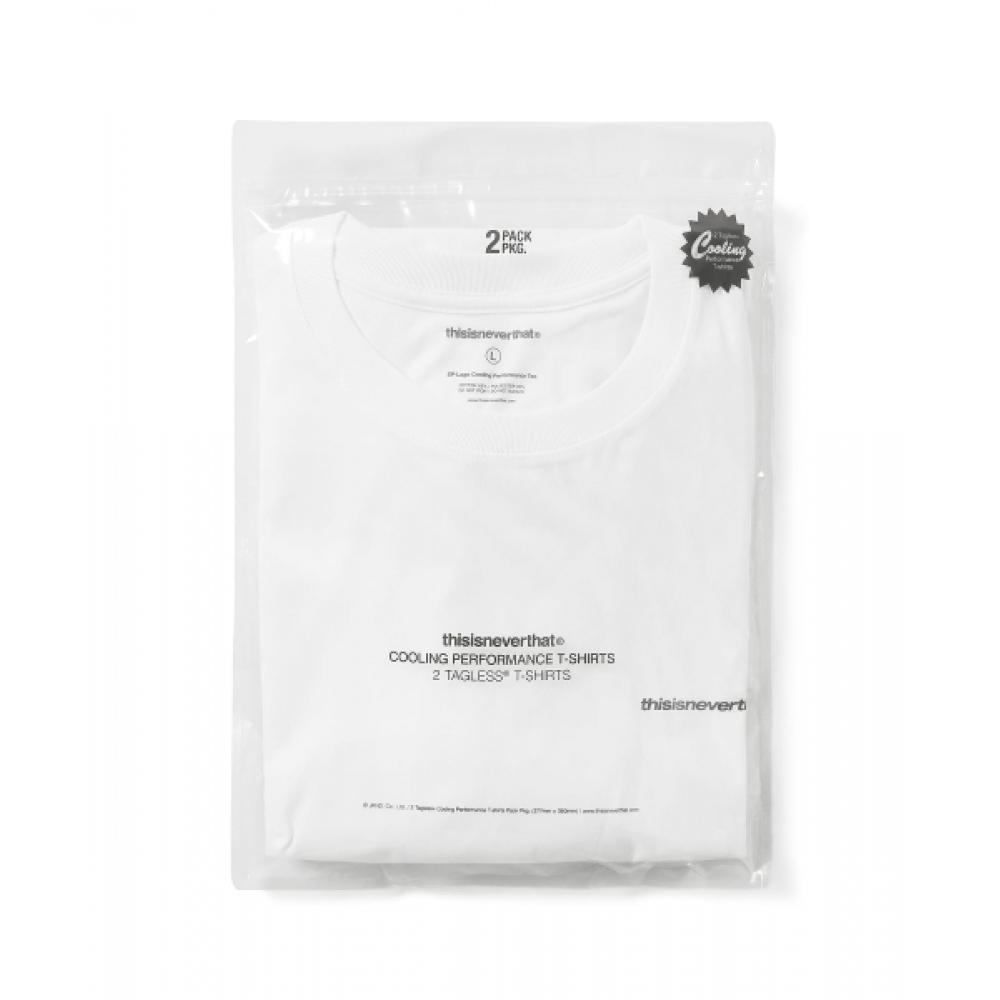 Thisisneverthat Ss25 Sp Logo Cooling Performance Tee White Navy