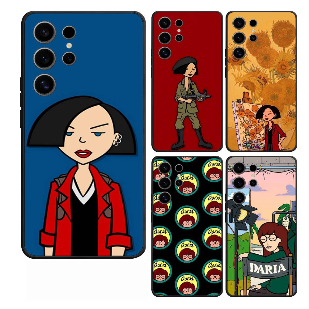 DARIA M-MORGENDORFFER Case For Samsung Galaxy Case S25 S23 S22 S21 S30 S20 S10 Ultra Plus FE TPU Soft Cover