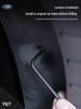 Xiaomi YU7 Rear Fender Liner: No-Drill, Widened, 4-Door Leather Accessory.