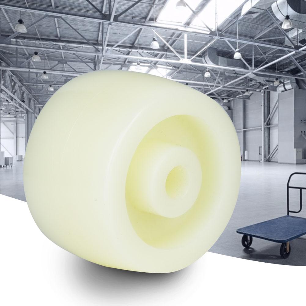 10 Stück 1,5 Zoll Nylonrad Nylon Rundrolle Lenkrolle 40 kg Maximale Last