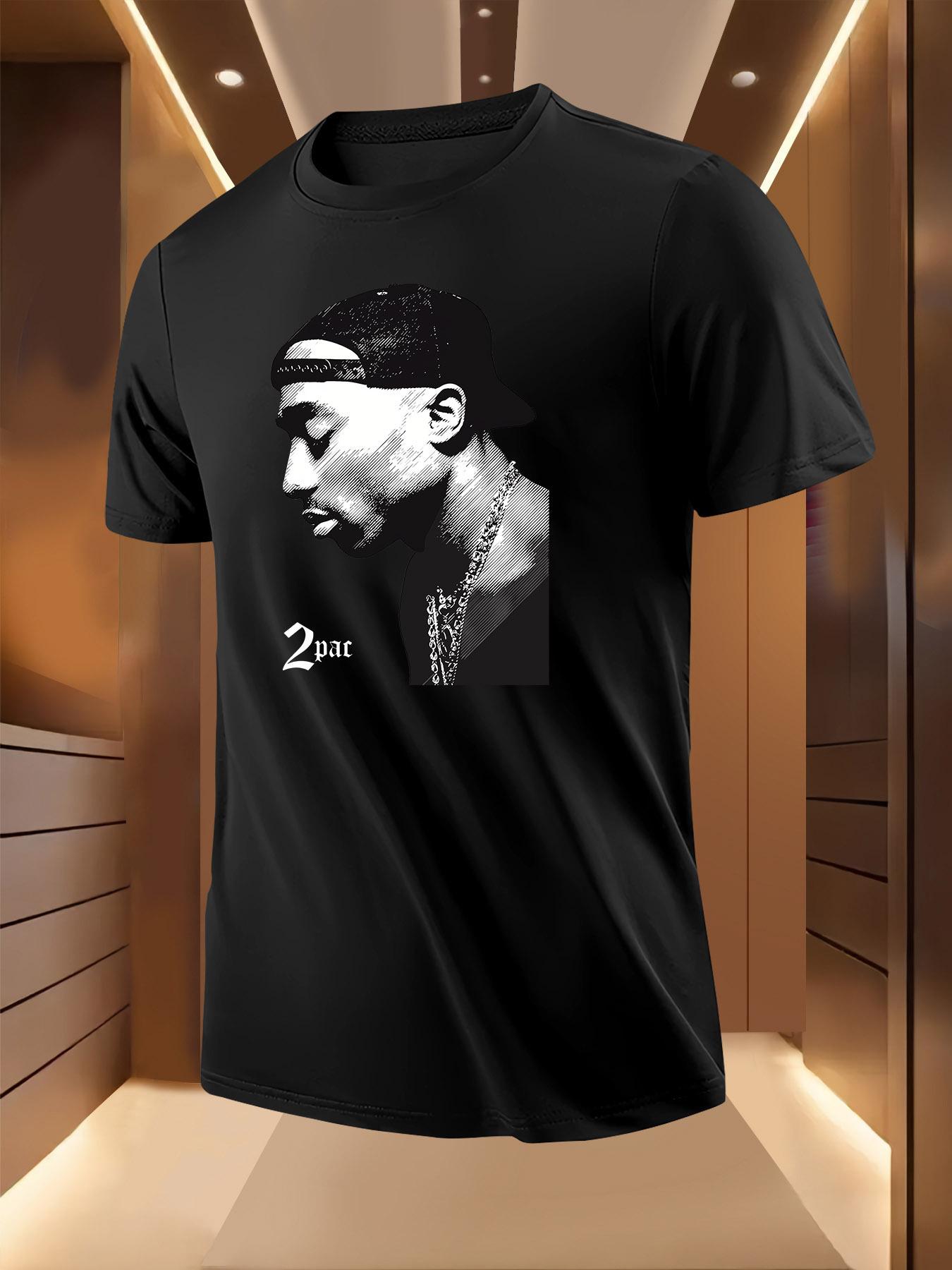 Graphic Tshirt - Lightweight Breathable Polyester M