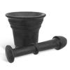 Black cast iron spice mortar LITINA