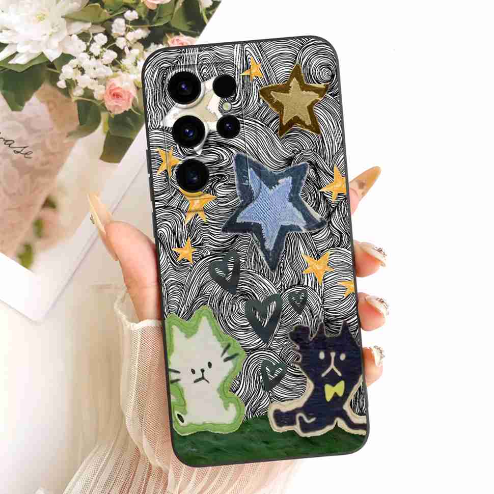 

For Samsung Galaxy S25 Ultra 5G Case Fashion Cartoons Soft Silicone Cover For Samsung S25 Ultra SM-S938B SM-S938B/DS Phone Cases Samsung S25 Ultra 5G