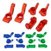 RC Car Front Steering Cup Front C Seat Rear Axle Seat Kit Fit for Traxxas Slash 2WD Aluminum Alloy R