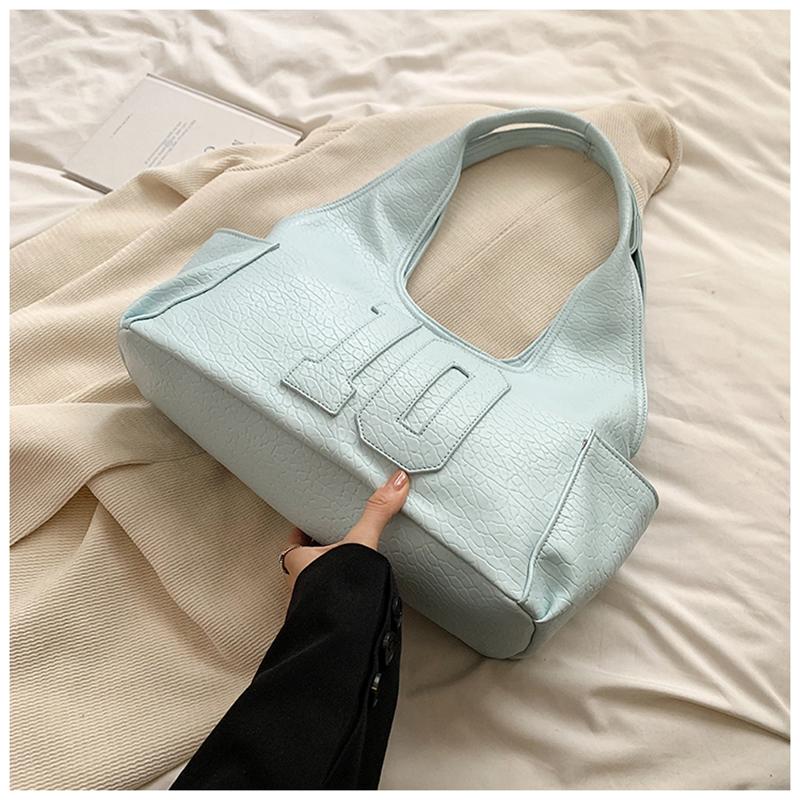 

Новые женские сумки-тоут, модные, универсальные, для поездок на работу, большая вместимость, сумка на одно плечо, летние, повседневные, однотонные женские сумки (30cm<Max Length<50cm)