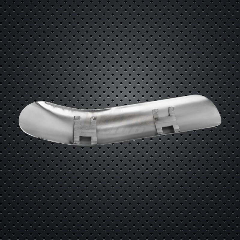 Motorcycle Exhaust Pipe Heat Shield Motorcycle Anti-Hot Plate Cover Exhaust Muffler Pipe Cover Heat Shield Decor Guard