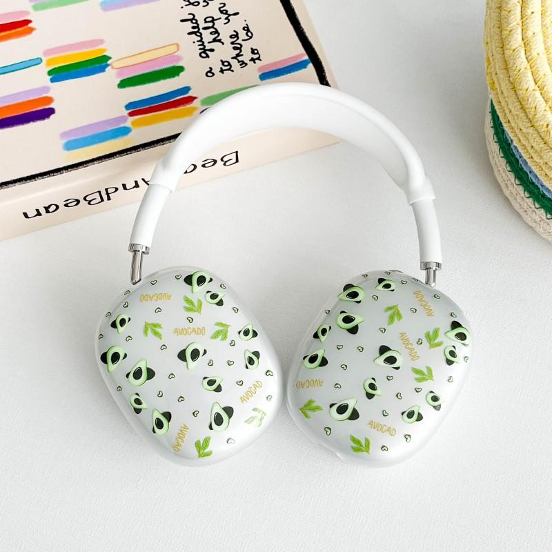 TPU Soft Case AirPods Max Headphones Full Coverage Protective Cover Semi-Transparent Slim Fit