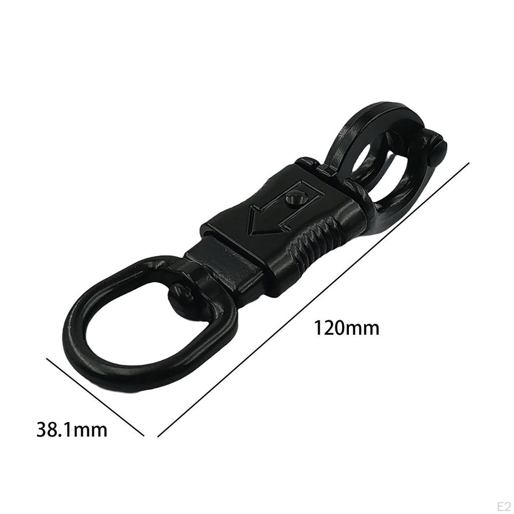 Fermoir connecteur, clip de crochet de laisse pour animaux de compagnie, clip de mousqueton de corde de boucle de plongée pour activité de plein air,