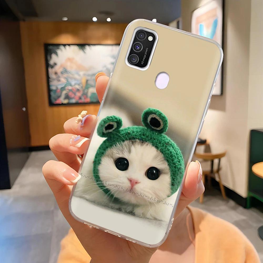 For Samsung Galaxy M21 M31 Case Soft TPU Soft Silicone Fashion Phone Case For Samsung M21 M31 Funda Luxury Back Cover Coque Para