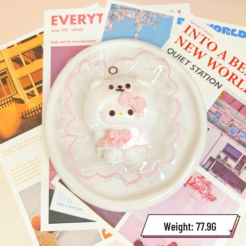 KT Series Squishy Silicone Animal Cream Slime Toy with Seamless Edge