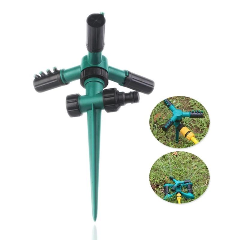1pc 360 Grad Kreis Rotierenden Wasser Sprinkler Automatische Bewässerung Garten Gras Rasen Sprinkler