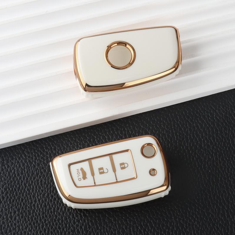 Tpu Car Key Cover Case Fob For Nissan Qashqai X-Trail Murano Juke Trail Micra Tiida Pulsar Car Key Protector Shell Accessories