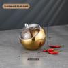 Stainless Steel Slanted Dipping Bowl with Lid