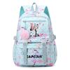 Anime K-Pop Demon Hunters Printed Backpack Large Capacity Waterproof Bookbag Student Boy Girl Schoolbag Outdoor Laptop Travel Bag Mochila