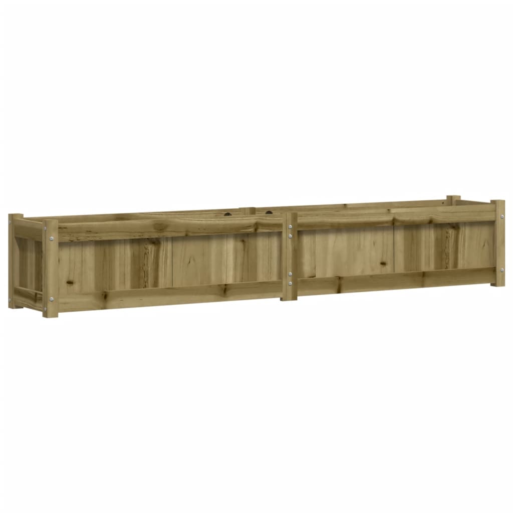 vidaXL Pflanzkübel 180x31x31 cm Kiefernholz Imprägniert