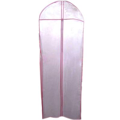 Vlies-Kleiderhülle für Brautkleider, halbtransparente Kleider, staubdichte Kleidersäcke